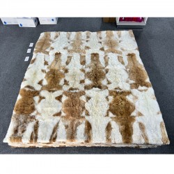 【包邮】【特价款联系客服看花色】新西兰特价驼羊毯 180*210cm  